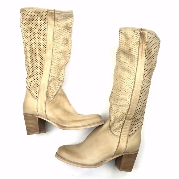 Anthropologie Shoes - NWOB Alisia Anthropologie Leather Boot 37/7